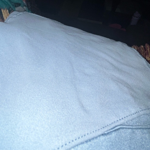 🧘🏽‍♀️EUC Alo Yoga High-Waist Moto Leggings - Light Blue - Size Medium - Picture 7 of 10